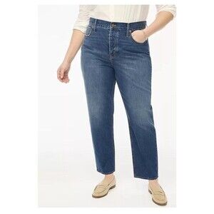 J. CREW Premium Edition Straight Jean with Button Fly Size 28 NEW Modern Casual